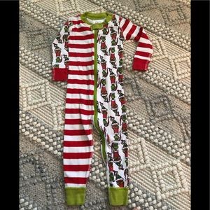 Grinch jammies Hanna Andersson 2T
